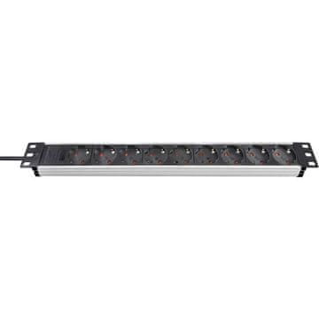 Brennenstuhl Brennenstuhl 19" Premium Alu-Line razvodna letvica, 9 utičnica, 2m