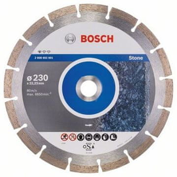 Bosch BOSCH Dijamantna rezna ploča 230x22 mm, segmentirana za kamen