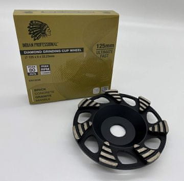 slomart INDIAN PROFESSIONAL IP7784 dijamantna ploča za brušenje betona 125mm
