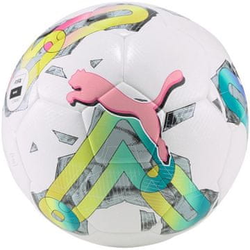 Puma Nogometna lopta Puma Orbita 4 HYB FIFA Basic, bijela-zelena-roza