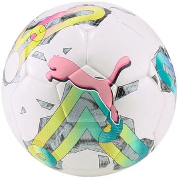 Puma Nogometna lopta Puma Orbita 5 HYB, bijela-zelena-roza