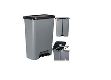 CURVER CURVER kanta za smeće s pedalom 50 L /tamno siva/crna