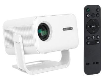 Blow BLOW MaxView prijenosni projektor FullHD Android TV, bijeli