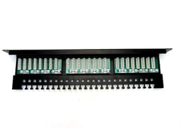 Digitus Digitus Patch panel DN-91524U-EC, 24x Cat.5e, Crna