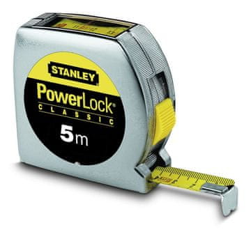 Stanley Stanley Powerlock mjerna traka, 5m, nehrđajući čelik