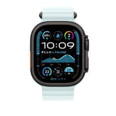 Apple Apple Watch Ocean remen za 49 mm, ledeno plavi, crni titan