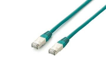 Equip Equip Cat.6A Platinum S/FTP patch kabel, 20m, zeleni