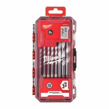 Milwaukee MILWAUKEE univerzalni set svrdla, 8 komada