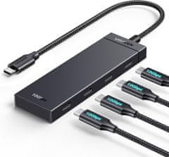 Ugreen hub, 4-portni, USB-C na 4x USB-C 3.2 (35584)