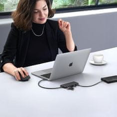 Ugreen hub, 4-portni, USB-C na 4x USB-C 3.2 (35584)