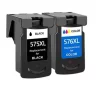 TiskajPoceni tinte Canon PG-575XL i CL-576XL za pisače Canon PIXMA TR4750i, TR4751i, TS3550i i TS3551i – kompatibilne crna i tinta u boji, XL kapacitet