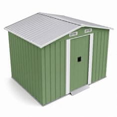 Aga vrtna kućica 236x174x190 cm svijetlo zelena