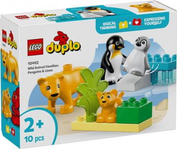 slomart LEGO Duplo 10442 Životinje divljine: pingvini i lavovi