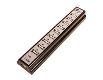 HUB LogiLink UA0096 USB 2.0 razdjelnik, 10 portova, s napajanjem