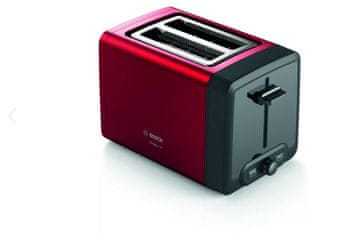 slomart Bosch TAT4P424 toster, 2 utora, crveni