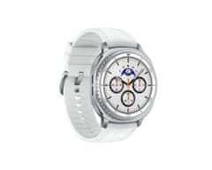 Samsung Galaxy Watch8 Classic pametni sat, 46 mm, bijeli + Buds4 slušalice, bijele (SM-L500NZWAEUE -2)