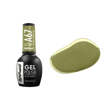RickiParodi gel lak Charming Mermaid Tail A67, jabučno zelena, 10 ml
