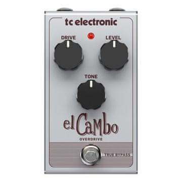 slomart TC Electronic El Cambo Overdrive - Srebrna gitarska efekt pedala