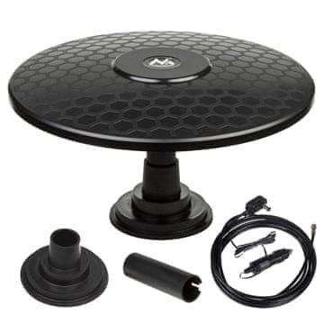 Maclean Maclean MCTV-945 Omnidirekciona aktivna DVB-T/T2 antena, H.265 HEVC, USB, magnetna