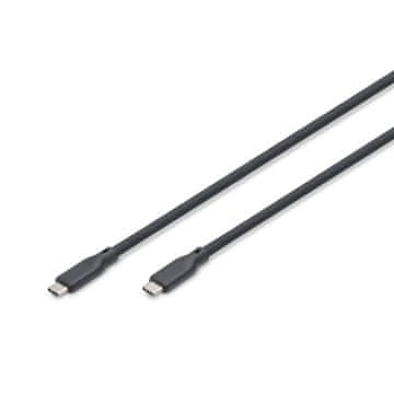 Digitus DIGITUS USB 3.2 kabel Tip C - C, silikonski, 2m, crni