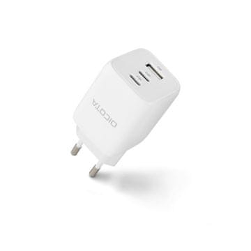Dicota DICOTA D32054 Univerzalni brzi punjač bijeli, 60W, GaN