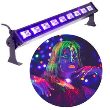 slomart LIGHT4ME LED BAR UV 9 + Bijeli LED trak 9x3W