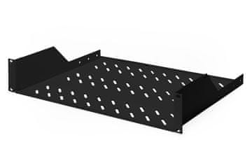 Digitus Digitus DN-19 TRAY-2-SW polica za montažu u ormar 19", crna