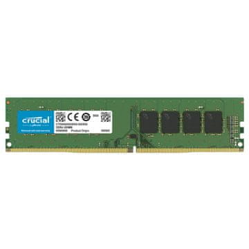 Crucial 8GB DDR4 RAM PC4-25600 3200MT/s CL22 SR x8 1.2V