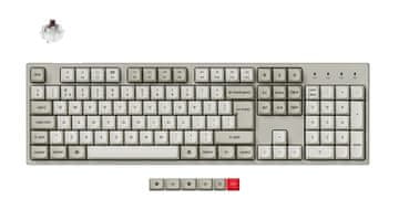 Keychron C2 Pro žičana mehanička tipkovnica, Super Brown prekidači, RGB (C2PX-M3-UK)