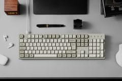 Keychron C2 Pro 8K žičana mehanička tipkovnica, crveni prekidači, RGB, retro (C2PX-M1-UK)