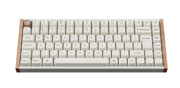 Keychron K2 HE bežična mehanička tipkovnica, aluminij, Gateron nebula magnetski prekidači, RGB, bijela (Special Edition) (K2H-Q1-UK)