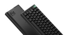 Keychron K2 HE bezžična mehanska tipkovnica, aluminij, Gateron nebula tipke, RGB, crna (K2H-J1-UK)