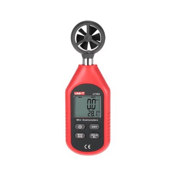 slomart Mjerilo brzine vjetra Uni-T UT363: Anemometar + Termometar