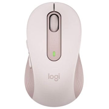 Logitech M650 bežični optički miš u ružičastoj boji