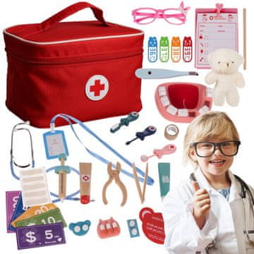 slomart KRUZZEL Set malog doktora s dodacima 24782