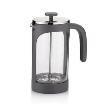 Kela Posuda za čaj i kavu KL-10884 Tea and coffee pot VERONA French Press 1 l gray