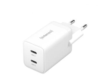 Intenso 40W GaN napajanje s 2xUSB-C priključka W40CC