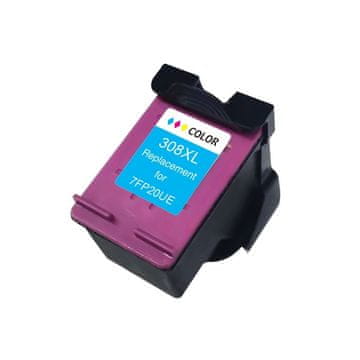 TiskajPoceni kompatibilna u boji tinta za HP 308e (7FP20UE) – za Envy 6110e, 6120e, 6122e, 6130e, 6132e, 6520e, 6530e, 6532e XL polnitev