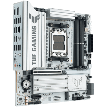 ASUS TUF GAMING B850M-PLUS WIFI7 W AM5 mATX matična ploča – AMD B850, 4xDDR5, 3xM.2, 4xSATA, 2,5 Gb LAN, WiFi 7