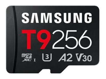 Samsung Memorijska kartica Samsung T9, micro SDXC, 256GB, U3, V30, A2, UHS-I, 200 MB/s