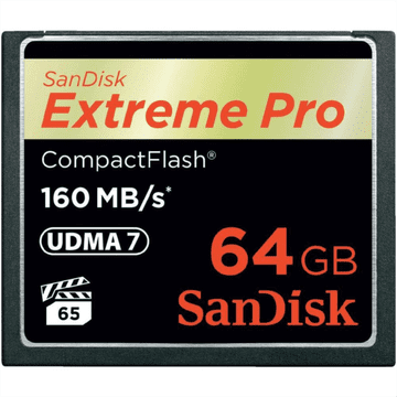 SanDisk 64GB Compact Flash Extreme PRO