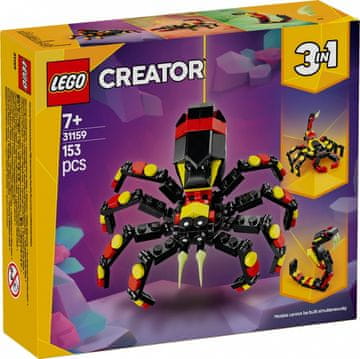 slomart LEGO Creator 3u1: Divlje životinje: opasan pauk (31159)