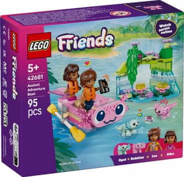 Friends LEGO Friends 42681: Avantura na čamcu s aksolotlom