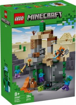 slomart LEGO Minecraft 21587: Zombi tamnica