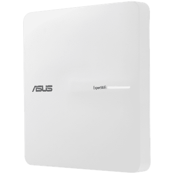 ASUS ExpertWiFi EBA63 AX3000 dvopojasni WiFi 6 (802.11ax) PoE pristupnik, podržava do 5 SSID-ova i VLAN-ova, vlastitu mrežu, PoE i PoE+, jednostavnu aplikaciju za upravljanje, kompatibilan s AiMe