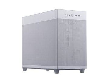 ASUS Prime AP201 kućište računala, Micro-ATX, Quasi-Filter Mesh, bijelo