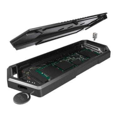 ASUS ROG Strix Arion M.2-NVMe-USB Type-C 3.2 (90DD02H0-M09000) RGB kućište za vanjski SSD
