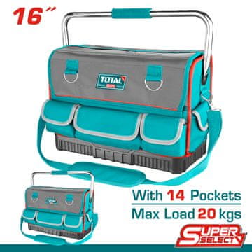 Total One-Stop Tools Torba za alat 16" / 20kg (THT66L12)