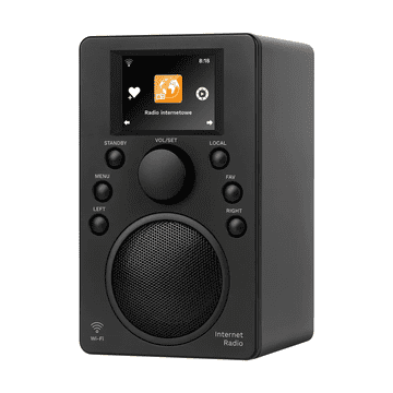 Krüger&Matz Internet radio DAB/, LCD, bluetooth, 2.4" LCD, budilica