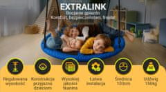 Extralink Viseća košara "Crna šuma" - plava
